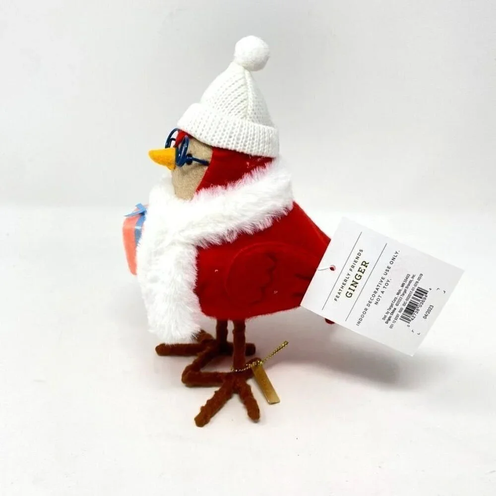 NWT Target 2023 Wondershop Christmas Holiday Decor Featherly Friends Ginger
